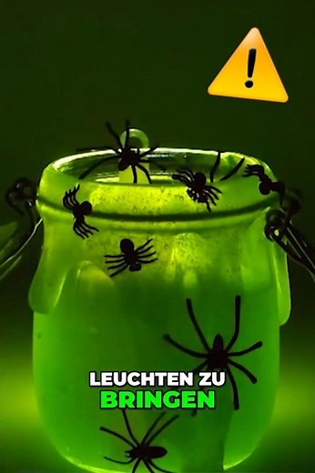 Dieser Schleim leuchtet im Dunkeln – Halloween Idee