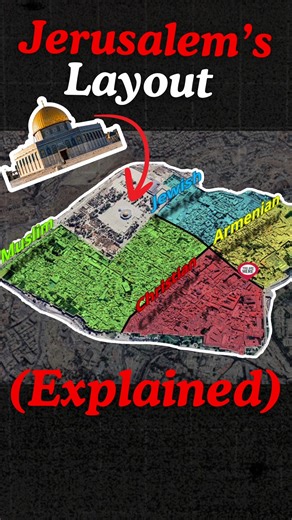 Jerusalem’s Layout Explained, Why Jerusalem’s Layout Changed Forever Under Hadrian #Jerusalem | Holy Land Site