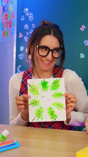 Who Cheated? 🎨 Fun Cotton Swab Art Challenge #art #kids