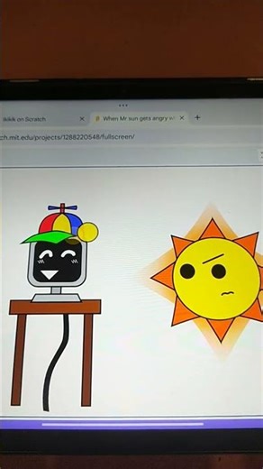 Mr Sun: HOW CUTE IS THIS COMPUTER I'M SUPER ANGRY!!!!!!