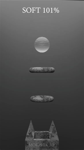 0% vs 101% Soft Body Simulation | Extreme 3D #animation #3dart #3danimation #clothsimulation