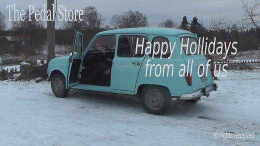 4.9K views · 45 reactions | From us at The Pedal Store we wish you all a Happy Holliday with joy and laughter with friends and Family. So from all of us to all of you A very Merry Christmas and a Happy new Year. | The pedal store | Facebook