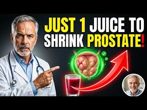 Just 1 Juice to Reduce Prostate Size Quickly After 60