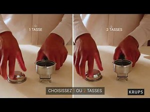 KRUPS | Comment réaliser votre 1er Espresso avec votre machine Precision Krups ?