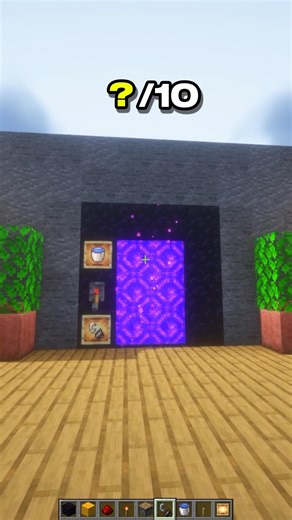 How to Make an ON/OFF Portal in Minecraft 🟣 | CupSapling