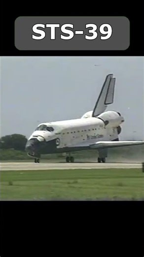 Space Shuttle STS-39 Discovery landing #nasa #shuttle #nasavideo #spaceshuttle #nasaspaceflight