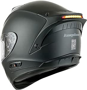 Full Face Helmet Motorcycle Helmet Wear Comfortable Full Face Motorcycle Helmet Anti-Fog Motorcycle Helmets with Dual Lenses DOT