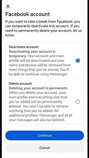 How to Delete Facebook Account Permanently| Easy Step by Step Guide 2026| Full Tutorial Reel #shorts