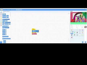 chicka chicka boom boom with diffrent letters in scratch