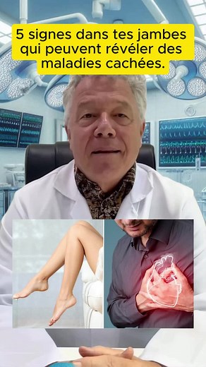 5 Signes dans vos Jambes à Surveiller pour la Santé