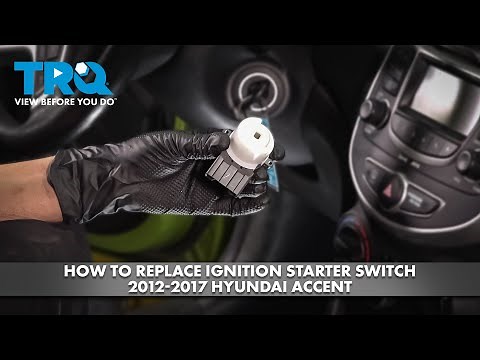How to Replace Ignition Starter Switch 2012-2017 Hyundai Accent
