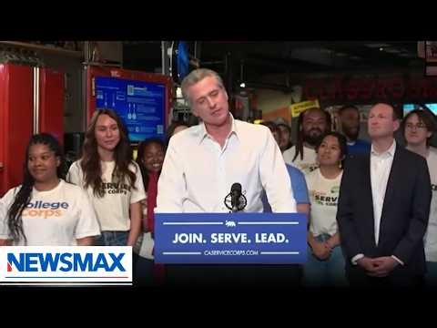 Newsom turns on the waterworks while discussing his dyslexia struggles | The Right Squad