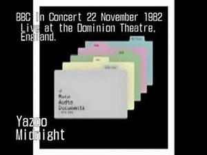 Yazoo - BBC Live (3/6) - Bad Connection , Midnight