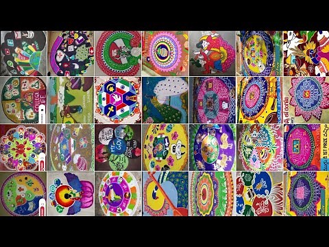 1st prize 🏆 winning rangoli designs 💥😍🔥