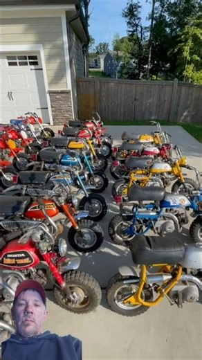 Iconic Vintage Mini Bike Collection #shorts #minibike #car