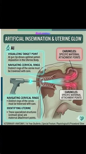 🩺 BOVINE FEMALE REPRODUCTIVE SYSTEM: ANATOMY & PHYSIOLOGY OVERVIEW 🩺