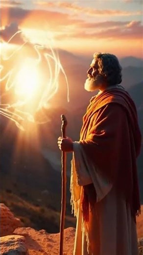 👉 Moses Saw God Face to Face 😲The Powerful Encounter on Mount Sinai! #Moses #BibleStories #GodsGlory