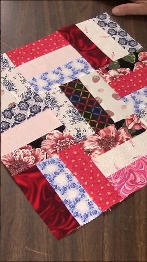 Easy Scrappy 9-Patch Quilt Block