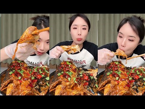 chinese khane wala video || chinese eating challenge || fish eating video