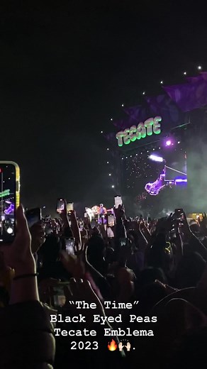 “The Time” de Black Eyed Peas nos hizo volver a ser adolescentes por un momento 🫶🏻✨🥹. Amamos 🥰. | Monterrey Live