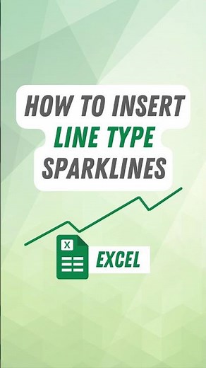 How to Insert Line Sparklines in Excel (Quick Guide)