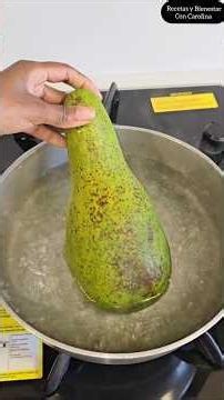 Did you know what happens if you put an avocado seed in boiling water