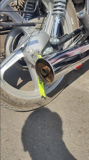 splendor bs6 silencer exhaust 🤑 #bikemaster07 #splendor #shorts #viralvideo