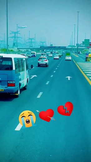 Busy Highway Scene: Vehicles in Motion