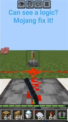 #minecraft Can you see any logic? Mojang fix y!