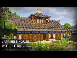 How to Build a Japanese Survival House in Minecraft (Full Tutorial)