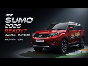 Tata Sumo 2026 – The Legendary SUV Returns with Stunning New Design & Unbelievable Price! 🔥