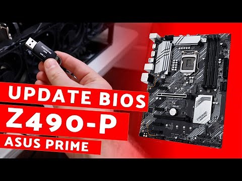 Update ASUS Prime Z490-P Motherboard BIOS - EZ Flash 3 Utility
