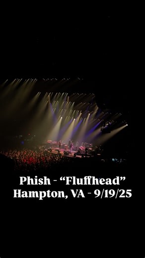 Live For Live Music on Instagram: "Phish opened its three-night Hampton run with “Fluffhead”, the same song that kicked off the band’s reunion shows at the same venue in 2009—the dawn of the 3.0 era. And the rest, they say, is Phishstory… #phish #phishhampton #livemusic #jams #jambands #fluffhead #tipsyfuddledboozygroggyelevated #hellbornelfchildroadhogmountain"