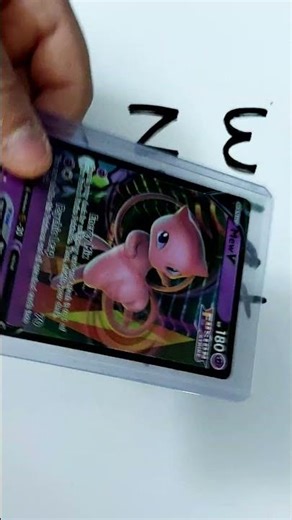 my mew v fusion strike!! #pokemon #pokemontcg
