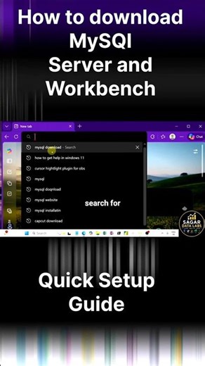 How to Download MySQL (Server + Workbench) | First Step to Learn SQL