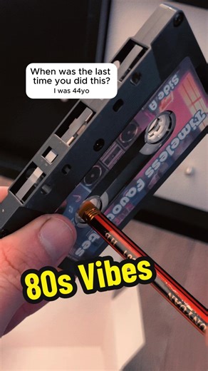 Nostalgic 80s Vibes: Reliving the Cassette Tape Era