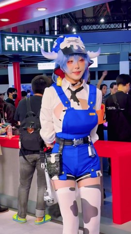 无限大奶牛妹这个角色也太适合菌烨了