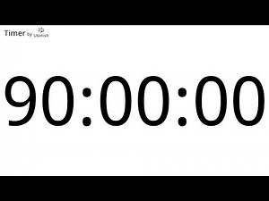 90 Hour Countdown Timer