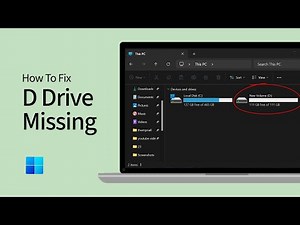 How to Fix D Drive Missing in Windows 11/10/8/7 | How To Fix E, F Drive Suddenly Disappeared