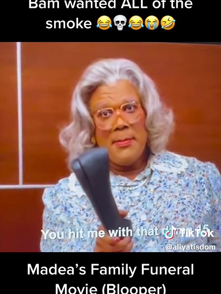 Madea's Family Funeral: Bam's Hilarious Outtake! 😂