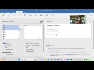 Performing Reliability Analysis using Jamovi