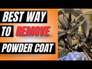 BEST WAY TO REMOVE POWDER COAT FROM WHEELS - CHEMICAL STRIPPING