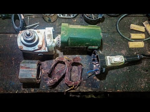 How to rewinde 🔧field coile of(7inch Grate Eagle angle grinder )