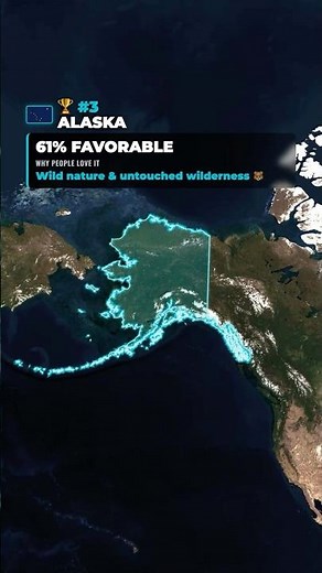 Top 5 Most Loved US States ❤️🇺🇸
