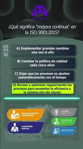 🔄 Continuous Improvement in ISO 9001;2015 Explained in 5 Minutes