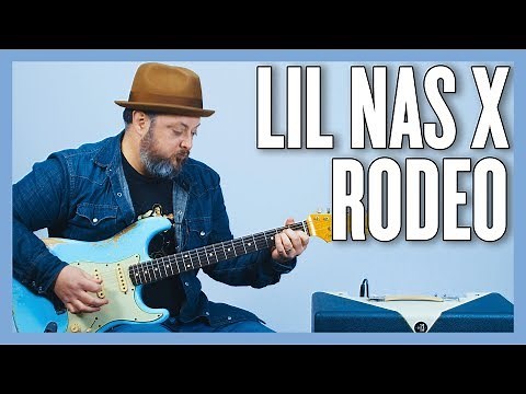 Lil Nas X Rodeo Guitar Lesson + Tutorial