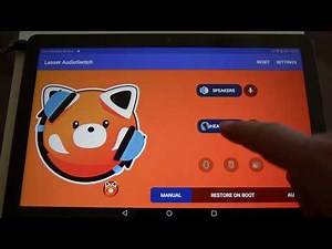 Como funciona LESSER AUDIOSWITCH. Conectar micrófono y escuchar con el altavoz.