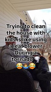 14K views · 97 reactions | I have no words 臘‍♂️ Trying to clean the house with kids is like using a leaf blower during a tornado  路‍♂️ #funny #funnyreels #comedy #relatable #explore #humor #tornado #housecleaning #kids #life #tireddad #dadhumor #lifeofdad #explorepage #funnybecauseitstrue #facts #truth #fbreels #adultjokes #comedyreels #followers #viralreels #sahd #sahm #fbreelsvideo #reels2025 #reels #dadjokes #jokes #GenX | Rick LaFata | Facebook