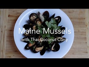 Maine Mussels with Thai Coconut Curry