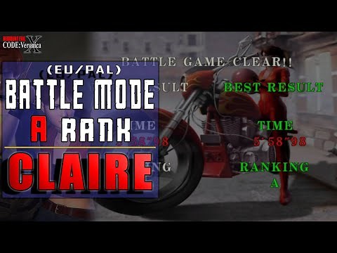 Resident Evil Code Veronica X (EU PS4) - Battle Game Claire A Rank 100% - Beginner's Guide